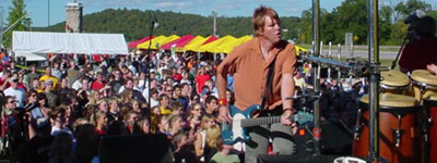 Porta potties for concerts